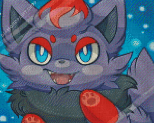 Zorua Art Diamond Painting