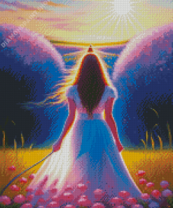 Aesthetic Sister In Heaven Diamond Painting