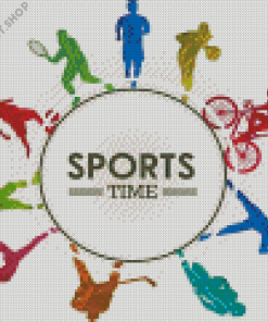 Athletes Sport Poster Diamond Painting