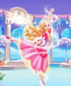 Barbie Dancing With The Princesses Diamond Painting