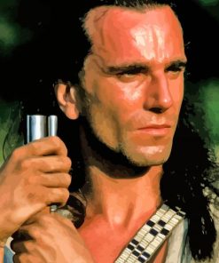 Daniel Day Lewis The Last Of The Mohicans Diamond Painting