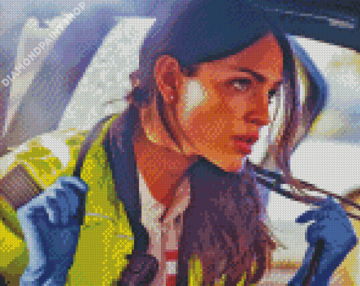 Eiza Gonzalez In Ambulance Diamond Painting