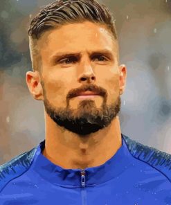 Footballer Olivier Giroud Diamond Painting