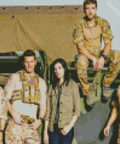 Seal Team Characters Diamond Painting