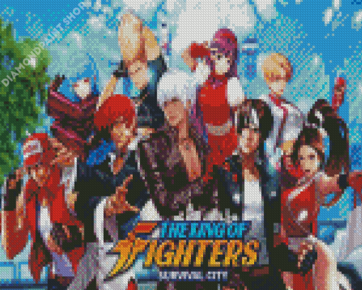 The King Of Fighters Game Diamond Painting