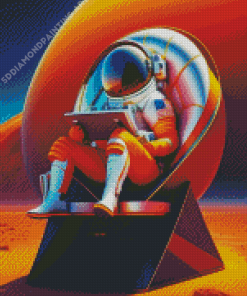 Astronaut Diamond Painting