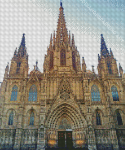 Cathedral Of The Holy Cross Spain Diamond Painting