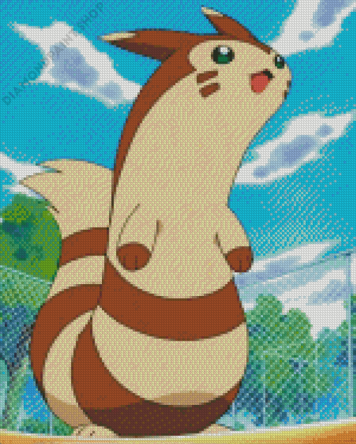 Furret Diamond Painting