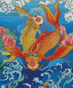 Koi Fish Diamond Painting