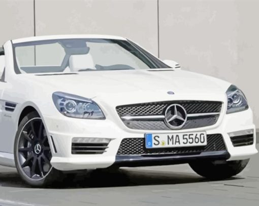 Mercedes Slk Diamond Painting