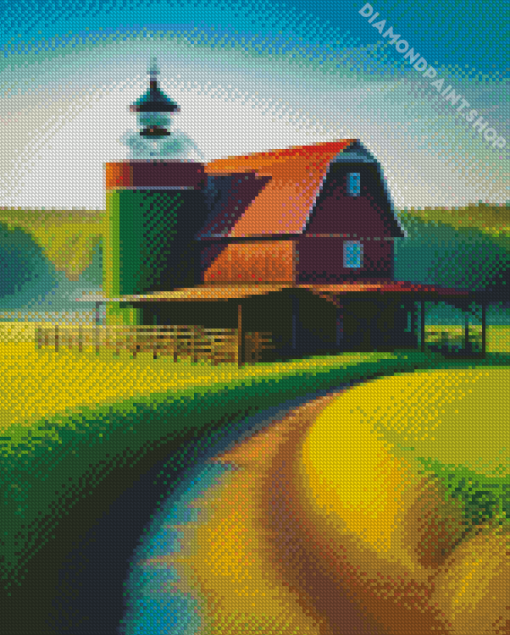 Barn Farm Diamond Painting