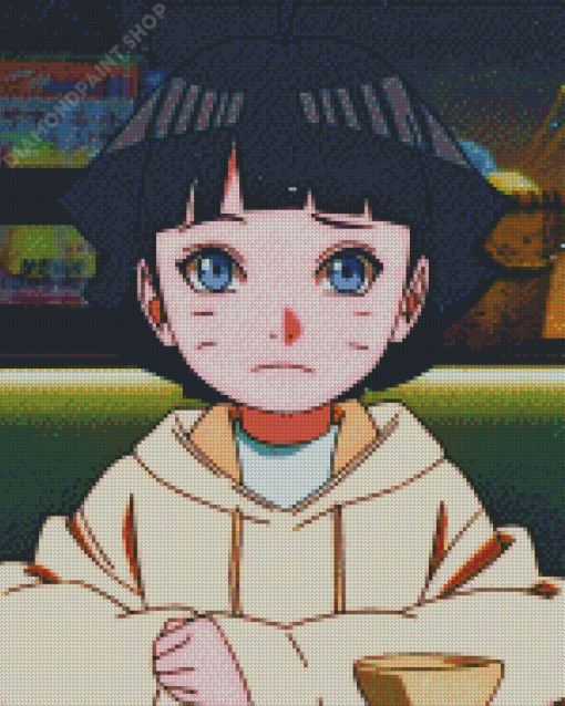 Himawari Uzumaki Naruto Diamond Painting