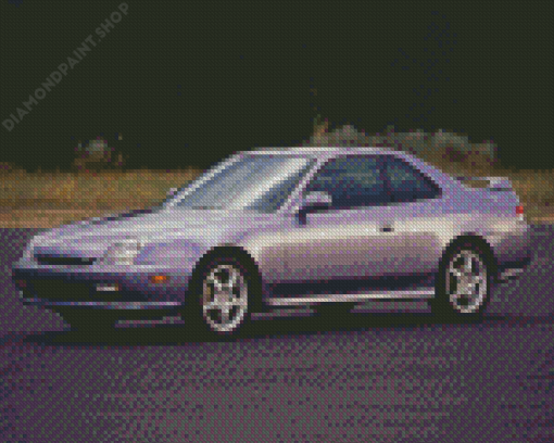 Honda Prelude Car Diamond Painting