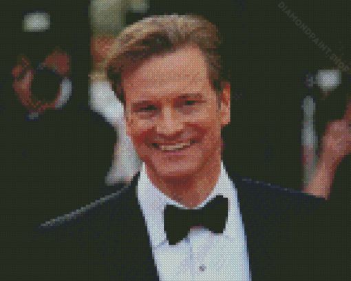 Handsome Colin Firth Diamond Painting