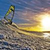 Sunset Windsurfing Diamond Painting