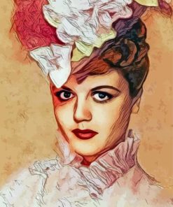 The Actress Angela Lansbury Diamond Painting