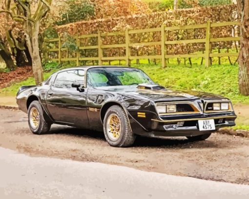 1978 Firebird Trans Am Diamond Painting