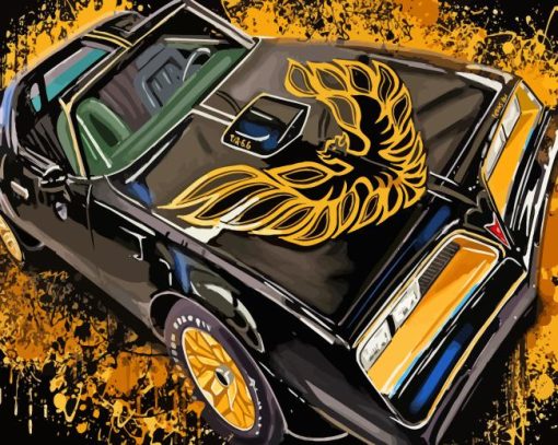 78 Firebird Trans Am Diamond Painting