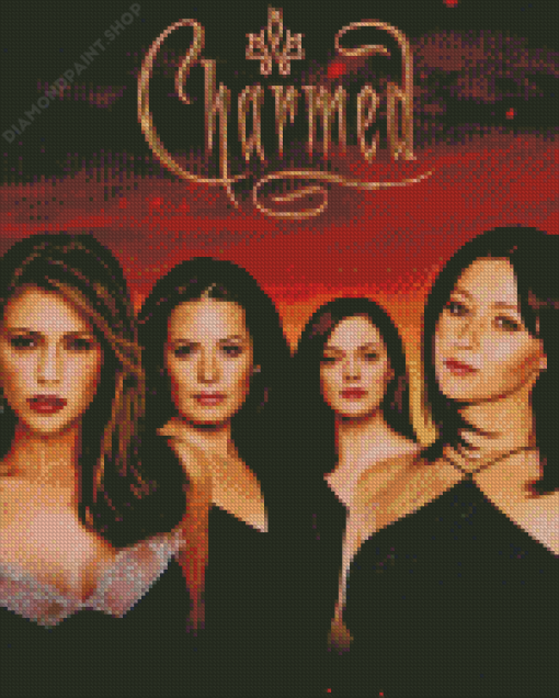 Charmed Serie Poster Diamond Painting