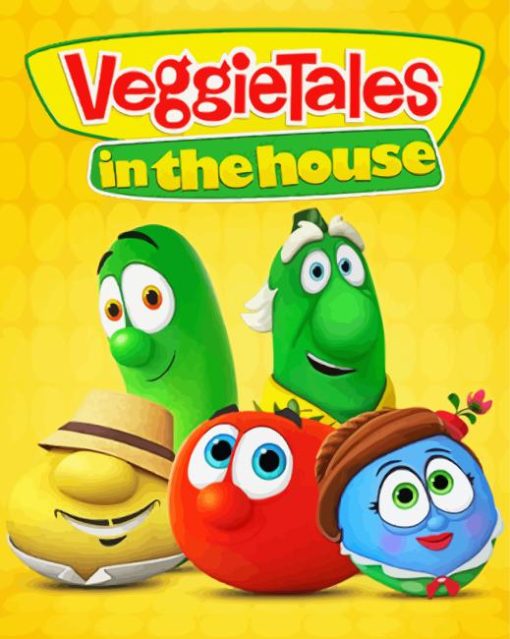 VeggieTales Poster Diamond Painting