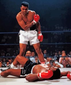 Muhammad Ali Vs Liston Diamond Painting