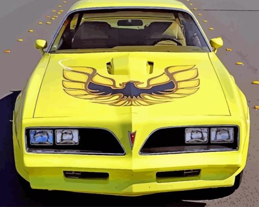 78 Firebird Trans Am Diamond Painting