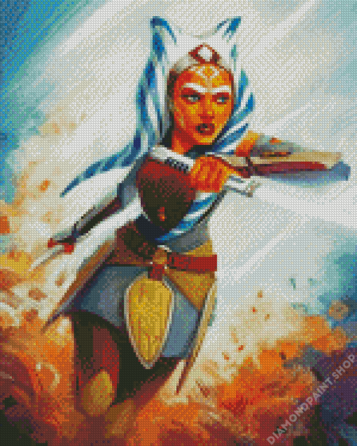 Aesthetic Ahsoka Diamond Painting