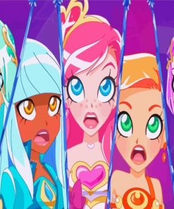 Lolirock Girls Poster Diamond Painting