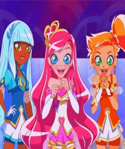 Lolirock Characters Diamond Painting