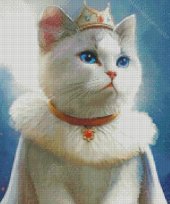 Queen Kitty Diamond Painting