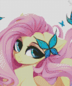 Cute Fluttershy Diamond Painting