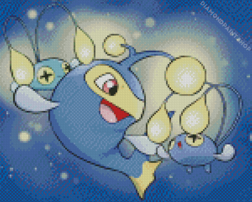 Lanturn Pokemon Anime Diamond Painting