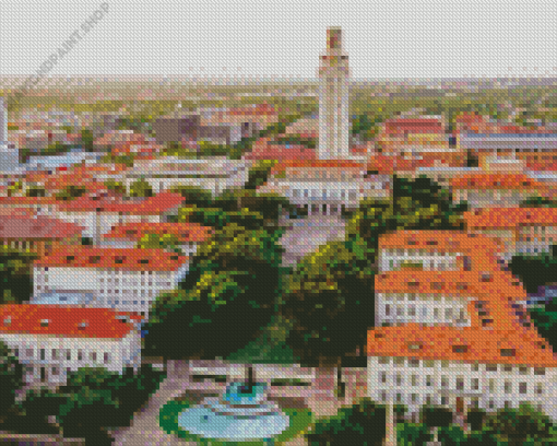 University Of Texas At Austin Diamond Painting