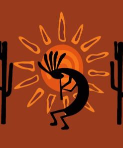 Aesthetic Kokopelli Art Diamond Painting