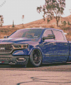 Lowered Dodge Diamond Painting