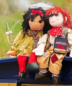 Cute Rosie And Jim Diamond Painting