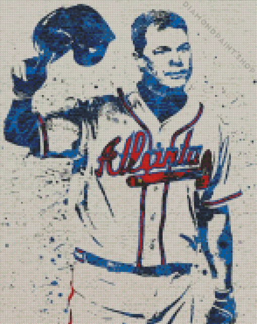 Chipper Jones Diamond Painting