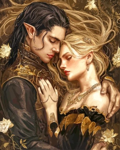 Freya And Rhys Diamond Painting art