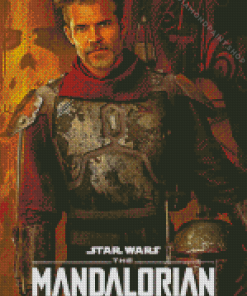 Sheriff Mandalorian Poster Diamond Painting art