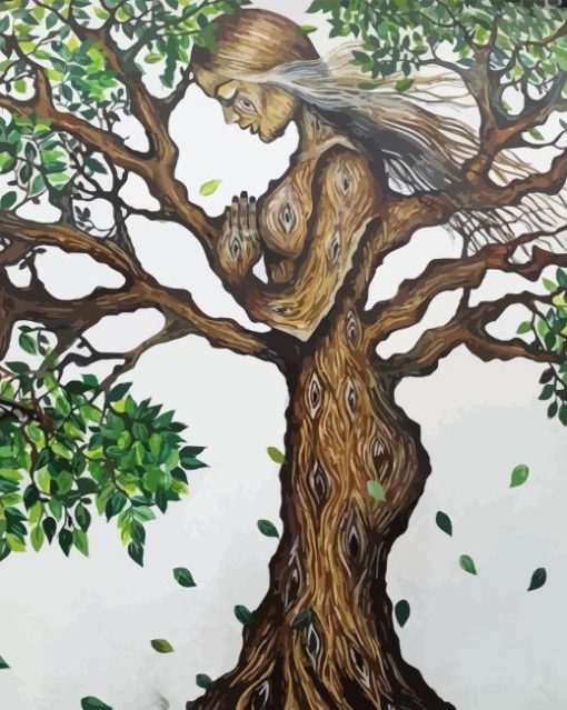 Magical Tree Of Life Diamond Painting art