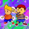 Earthbound Characters Diamond Painting art