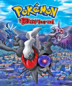 Darkrai Pokemon Poster Diamond Painting