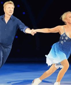 Torvill And Dean Dancing Diamond Painting