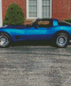 1982 Chevrolet Corvette Diamond Painting