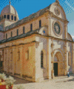 Cathedral Of St James Sibenik Diamond Painting