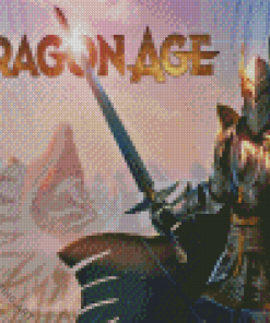 Dragon Age Dreadwolf Game Diamond Painting