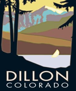 Lake Dillon Colorado Diamond Painting