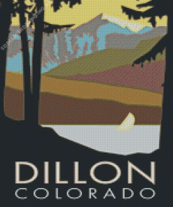 Lake Dillon Colorado Diamond Painting