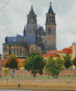 Magdeburg Cathedral Diamond Painting