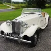 1952 Mg White Car Diamond Painting